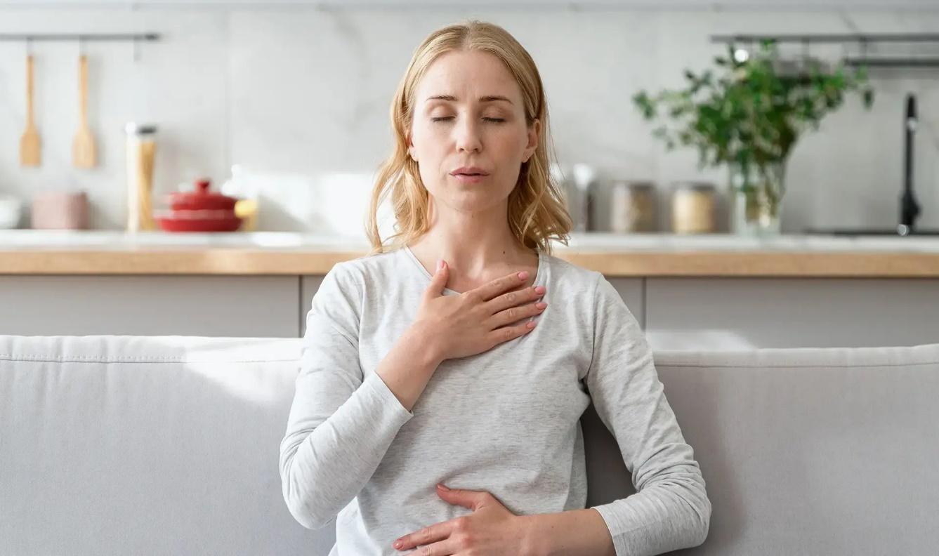 تنفس دیافراگمی