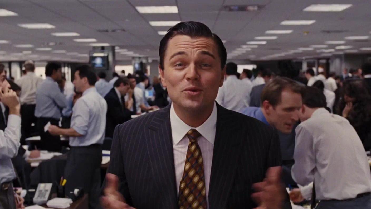 دیوار چهارم در گرگ وال استریت